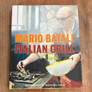 Mario Batali Italian Grill Cookbook hardcover